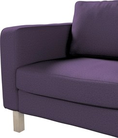 Poťah na kreslo Karlstad farba produktu fialová látka zapletaná
