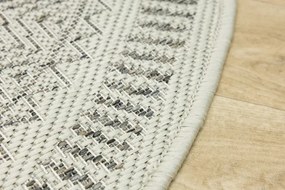 Koberec JEANS 19347/P19 grafitový kruh