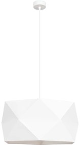 Závesné svietidlo Diamond, 1x textilné tienidlo (výber zo 4 farieb), (výber z 3 farieb konštrukcie)