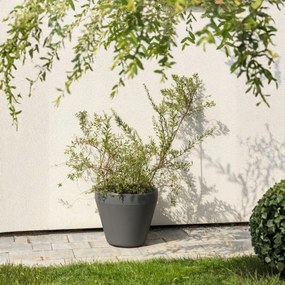 Sada 2 ks květináčů Purea 51,2x39,5/34,9x39,5 cm antracitová