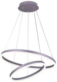 LED Stmievateľný luster na lanku LED/70W/230V 3000-6500K + diaľkové ovládanie