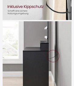 Toaletný stolík so zrkadlom RDT114T16