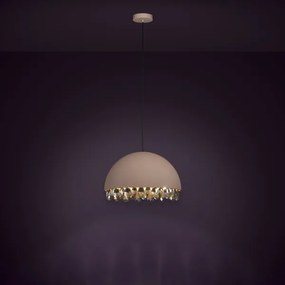 Eglo 39948 - Luster na lanku GAETANO 1xE27/40W/230V hnedá