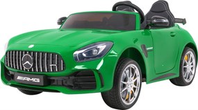 Ramiz Elektrické autíčko Mercedes-Benz GT R pre deti zelené + pohon 4x4