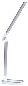 Polux LED Stmievateľná dotyková stolná lampa MADERA LED/7W/230V biela SA1854