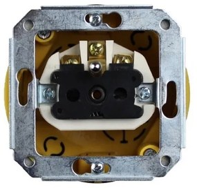 Elhard Okrúhla keramická zásuvka, biela KV2000W