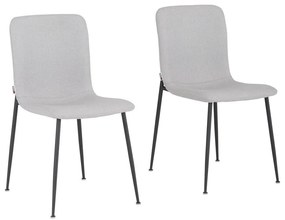 Svetlosivé jedálenské stoličky v súprave 2 ks Faye - Støraa