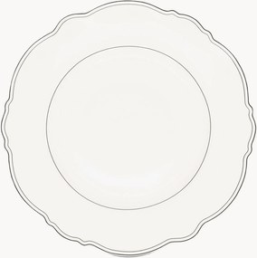 Plytké taniere z nového kostného porcelánu Odette, 2 ks