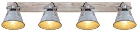 Globo 15366Z-4 - Bodové svietidlo GÜNTHER 4xE27/60W/230V