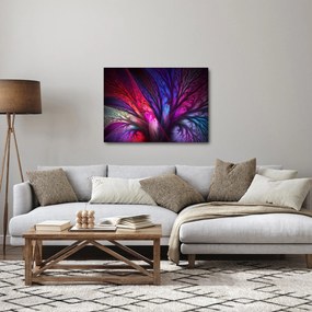 Abstraktný obraz stromu (70x50 cm)