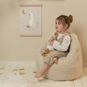 Kreslo detské plyšové Soft Beige