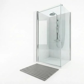 Kúpeľňová predložka sivá 1