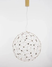 LED luster Sole 80 zlaté
