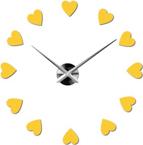 SENTOP | Veľké nástenné hodiny s motívom srdca I SENTOP 12S051 Wall clock HEU- analógové