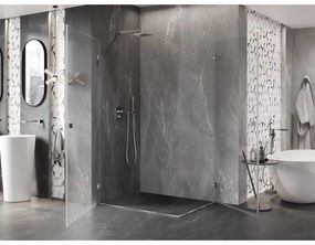 Mexen Lunar-B Duo, výklopný sprchový kút 95 x 80 cm, 8mm číre sklo, chrómový profil, 832-095L-080P-01-00