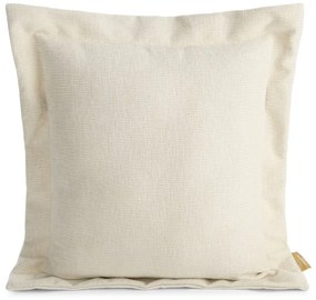 Dekorstudio Obliečka na vankúš zo ženilkovej tkaniny v krémovej farbe ELEGANT2