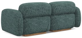 Tyrkysovomodrá pohovka 190 cm Ailani – Makamii