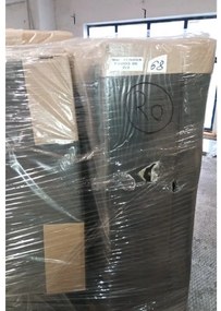 AKCIA Tmavo sivá rozkladacia rohová pohovka ZENOVA 220x140 cm, obojstranná II. akosť