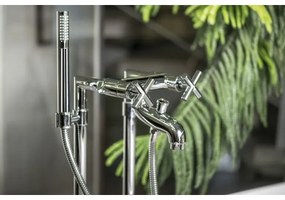 Sapho - Vaňová batéria AXIA lesklý chróm