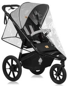 Lionelo - Športový kočík AZURA čierna/šedá