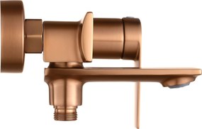 Rea Storm, vaňová batéria s ručnou bodovou sprchovou sadou, medená matná, REA-B3003