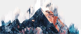 Obraz - Abstraktná hora (120x50 cm)