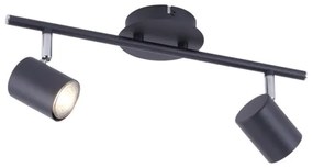 Leuchten Direkt 11942-13 - LED Bodové svietidlo TARIK 2xGU10/5W/230V antracit