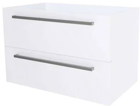 Mereo, Mereo Bino, kúpeľňová skrinka 61 cm, Multidecor, Biela vysoký lesk perlička, MER-CN690SBIEL