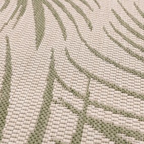 Koberec Lineo beige/jungle green 120cm