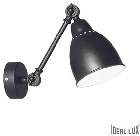 IDEAL LUX Nástenná lampička NEWTON, čierna