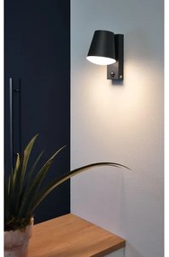 Eglo 97451 - Vonkajšie nástenné svietidlo so senzorom CALDIERO 1xE27/10W/230V IP44