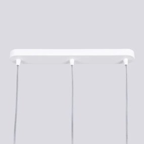 Sollux SL.1693 - Luster na lanku LIRO 3xGU10/10W/230V biela