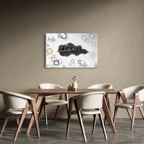 Obraz abstrakcie (90x60 cm)