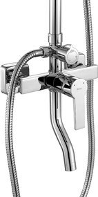 Rea Argus, sprchový set s vaňovou výlevkou, chrómová, REA-P7856