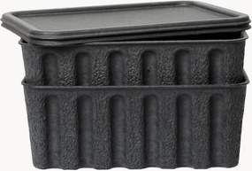 Úložné škatuľky z papierovej hmoty Pulp, D 30 cm, 2 ks