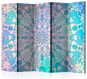 Artgeist Paraván - Girly Mandala (Blue) [Room Dividers]