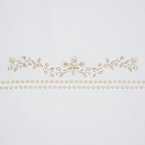 MAKOSATÉNOVÉ OBLIEČKY REINA53 200X220 CM, 2 KS 70X80 CM BIELE