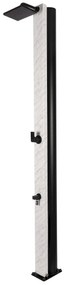 Solárna sprcha CRM Atlas Garden Calacatta 40 l sprchou na nohy