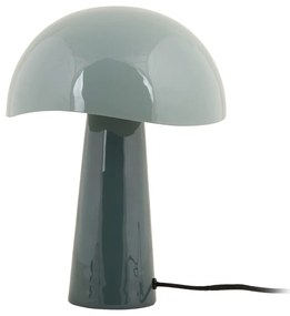 Stolová lampa v petrolejovej farbe s kovovým tienidlom (výška 33 cm) Grato – Leitmotiv