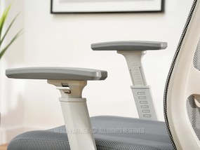 Kancelárske kreslo Largindo (sivá). Akcia -19%. Vlastná spoľahlivá doprava až k Vám domov. 1136340