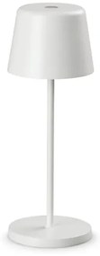 Ideal Lux - LED stmievateľná dotyková stolná lampa CUTE LED/2,5W/3,7V IP65 biela