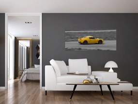 Obraz - Rýchle auto (120x50 cm)