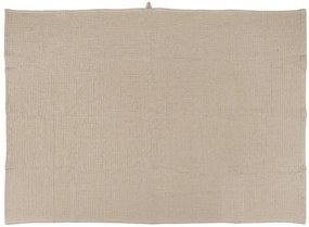 Ib Laursen Bavlnená osuška Liseleje Waffle Beige 100 x 150 cm