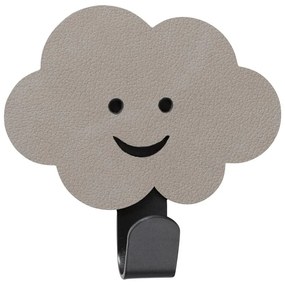 Sivý oceľový háčik bez vŕtania Cloud Nupo – LIND DNA