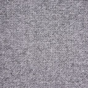 Balta, Metrážny koberec Wolly 920 sivá, na mieru, šíře 4m, šedá, filc, detská izba