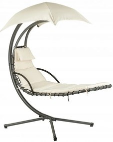 ZÁHRADNÉ ZÁVESNÉ KRESLO ZALIA BÉŽOVÉ