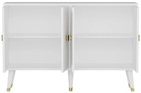 Skrinka Ahart White and Gold