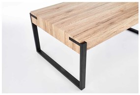 Konferenčný stolík Patti, dub san remo / čierna