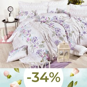 Obliečky bavlnené Isabel krémové EMI: Štandardný set jednolôžko obsahuje 1x 140x200 + 1x 70x90