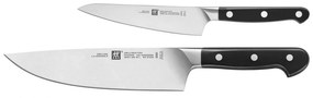 Zwilling Pro sada nožov 2 ks, kuchársky kompaktný 14 cm, kuchársky 20 cm, 38447-001
